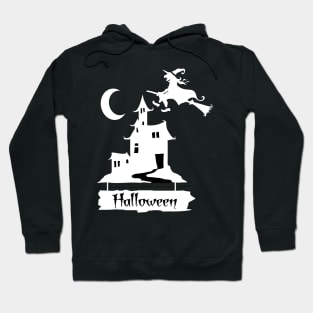 Pumpkin Halloween Witch Party Costume Gift Hoodie